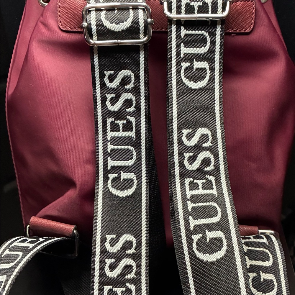 Stylish Burgundy Backpack - image 4